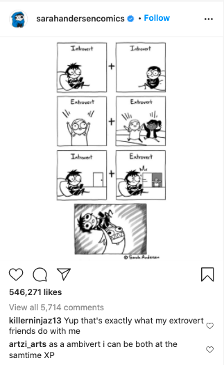 抑鬱焦慮情緒卡通漫畫IG_sarahandersencomics